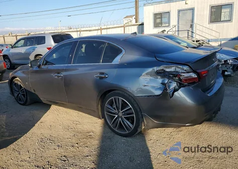 2015 Infiniti Q50 Base from USA, damaged, VIN JN1BV7AP2FM341516
